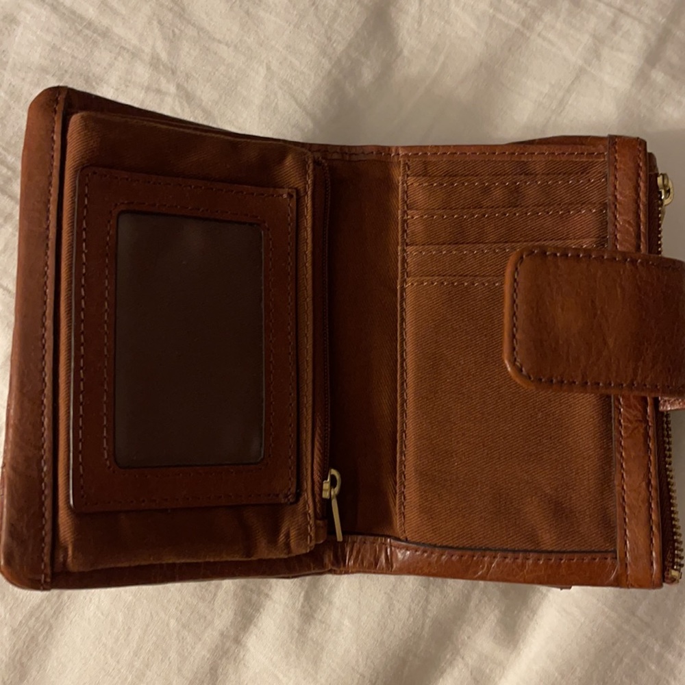 FÓSIL Wallet light brown in very good conditions - Picture 2 of 4